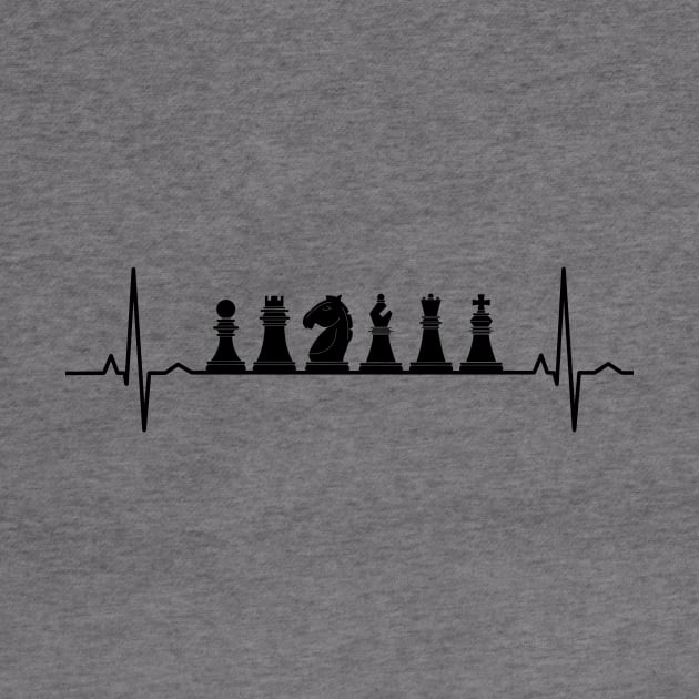 Chess Pieces Heartbeat by Shiva121